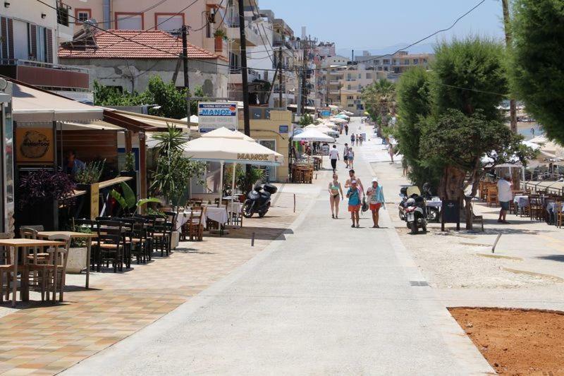 Sofia City Beach Apt. Nea Chora Chania La Canée Extérieur photo